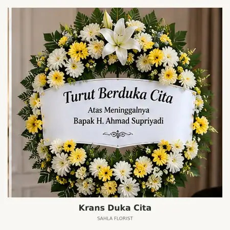 Krans Bunga Duka Gunungpuyuh